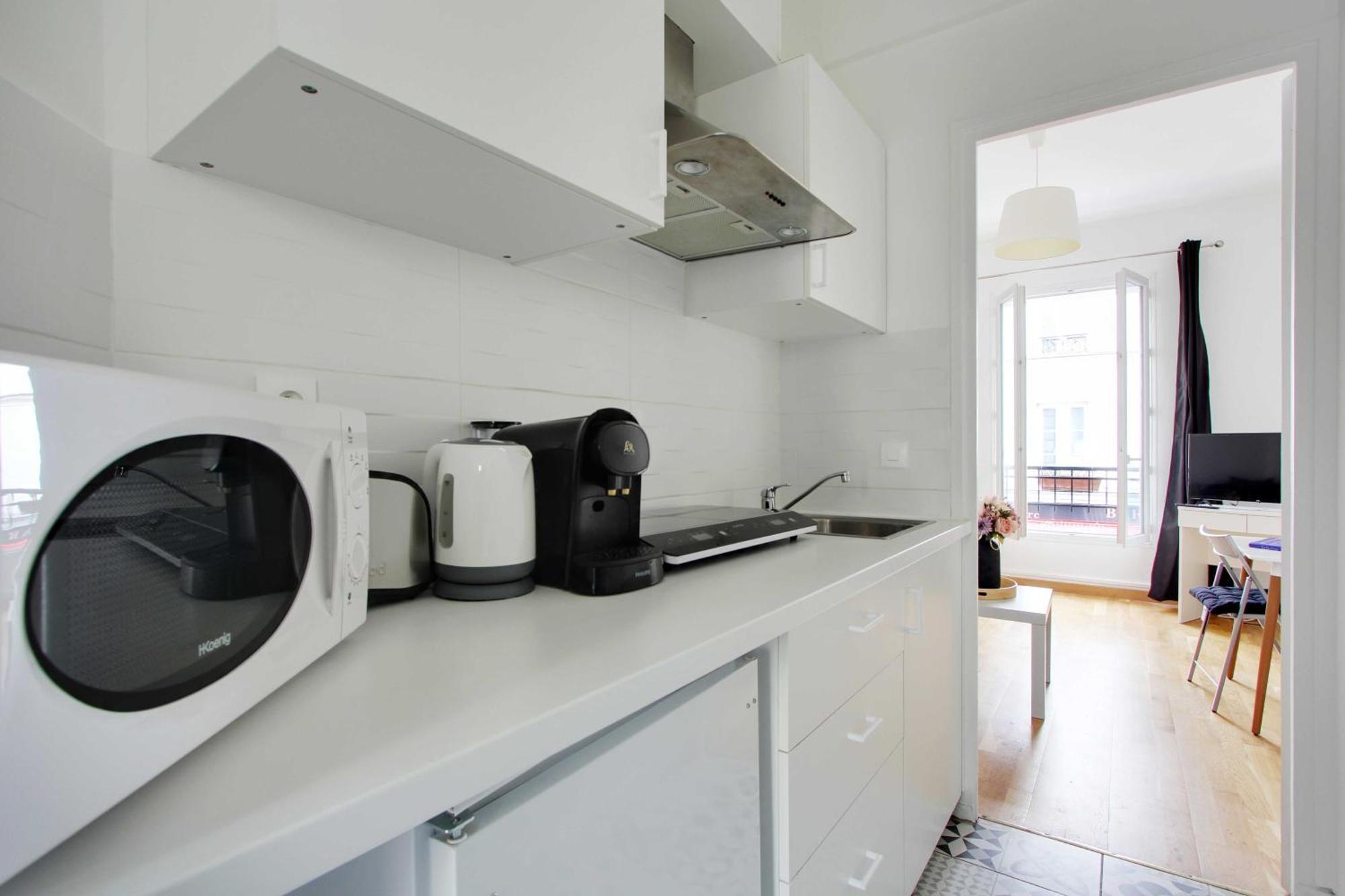 Joli Studio Pour 2 Personnes - Levallois-Perret Exterior foto
